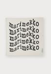 Шарф Marimekko ASTRILLI LOGO UNISEX, Black/Off-White/Black - фото