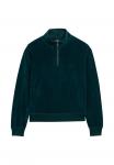 Толстовка Superdry & Co HALF ZIP, Dark Pine Green/Green - фото 4