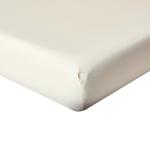 Простыня Homescapes кремовый, 90/190 см - фото