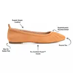 Балетки Tannya Journee, Tan - фото 8