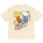 Футболка унисекс The Simpsons, абрикосовая (в комплекте 2 одинаковые футболки случайного дизайна) - фото 6