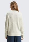 Джемпер TOM TAILOR DENIM Jumper, Marble Beige Melange/Mottled Beige - фото 3