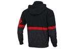 Куртка Air Jordan Diamond Cement Jacket Running Training Sports Hooded Jacket Black Red, черный - фото 2