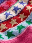 Детский свитер Eleanor в стиле Fair Isle Mini Boden, Pink Sparkle Stars - фото 3