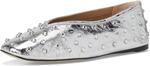 Балетки Steve Madden Women's Leni, Silver - фото 7