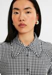 Блуза Kappahl Button-down blouse, Black - фото 4