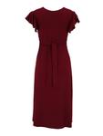 Платье Bebefield LUNA, бордовый - фото 2
