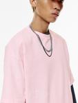 Рубашка Pull&Bear STWD OFF THE RADAR, Rose - фото 4