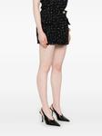 Твидовая юбка мини Balmain, черный - фото 3