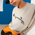 Свитшот Rochester для женщин Champion, серо-голубой - фото 6