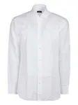 Хлопковая рубашка Barba, белый - фото