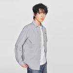 Серая мужская рубашка Lee, серый - фото 6