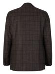 SARTORIO NAPOLI пиджак в клетку, коричневый - фото 2
