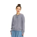 Футболка Essential Terry с логотипом Puff Paint толстовка Motor Grey Alexander Wang, синий - фото 3