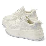 Кроссовки KEKAFU Chunky Sneakers Women's Low-top, бежевый/черный - фото 8