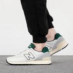 Белый зелёный New Balance, белый - фото 8
