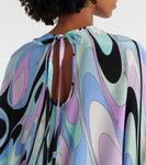 Блузка с принтом Pucci, Celeste - фото 5