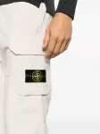 Брюки карго с нашивкой Compass Stone Island, нейтральный - фото 5