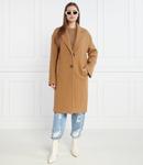 Шерстяное пальто Pinko, коричневый - фото 3