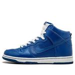 Кроссовки sb dunk high pro Nike, синий - фото