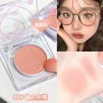 Футболка Heart Monochrome Blush smudge proof XIXI - фото 10
