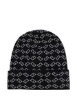 Шапка бини с вышитым логотипом Givenchy Kids, черный - фото 3