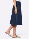 Юбка heine, темно-синий - фото 2
