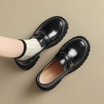 Лоферы женские черный Agsdon - фото 6