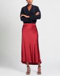 Юбка макси Brand Unique, бордовый - фото 2