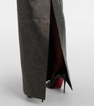 Платье макси с декором Candi Solace London, черный - фото 5