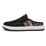 Сабо с закрытым носком для мужчин Warrior, бежевый/синий - фото 5