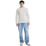 Лонгслив Guess Jeans Reg Print On, белый - фото 3