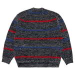 Свитер Supreme Waffle Small Box Sweater, цвет Stripe M lange - фото 2