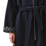 HERMES Пальто Women's Marine Blue - фото 7