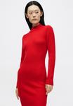 Платье MICHAEL Michael Kors MOCK MINI DRESS, Red - фото 5