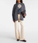 Джемпер из кашемира Juniper в стиле аргайл Lisa Yang, Graphite/Night Fall - фото 2