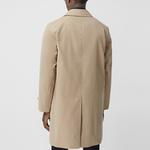 Burberry Хлопковый габардиновый кар-коат, Honey - фото 8