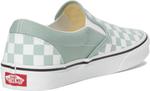 Кроссовки Unisex Vans Classic Slip-On, Color Theory Checkerboard Gray Olive - фото 5