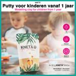 Набор пластилиновых пакетов 4 шт. 200 г. KNETÄ - фото 2