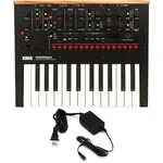 Аналоговый синтезатор Korg Monologue с блоком питания 9 В - черный - фото