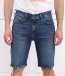 Шорты мужские Guess Jeans облегающего кроя классические, синий - фото