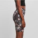 Леггинсы Urban Classics Soft Aop Cycle Short, черный - фото 4