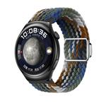 Браслет для часов Huawei Совместимый Нейлоновый Материал IBOANN Черный - фото 3