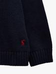 Детский хлопковый джемпер с круглым вырезом Joules, Navy - фото 3