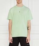 Футболка Tommy Jeans LINEAR LOGO Regular Fit, зеленый - фото
