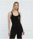 Топ slim fit Armani Exchange, черный - фото 3