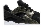 Кроссовки Nike Huarache Run SE TD 'Black Gold Glitter', черный - фото 3
