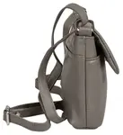 Сумка через плечо Bruno Banani, натуральная кожа, серый - фото 4