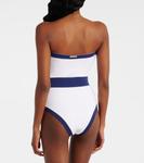 Купальник Whitney с поясом Alexandra Miro, White Navy - фото 3