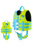 COFI 1453 Неопреновый спасательный жилет для детей - средство для плавания с плавучими элементами, синий - фото 2